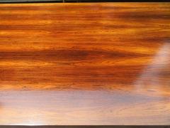  Dunbar Stunning Rare Rosewood and Brass Platform Desk by Roger Sprunger for Dunbar - 1474613
