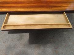  Dunbar Stunning Rare Rosewood and Brass Platform Desk by Roger Sprunger for Dunbar - 1474617