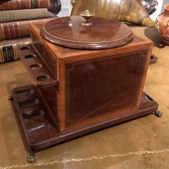  Dunhill 3209 Early 20th Century English Edwardian Humidor and 8 Pipe Stand - 2512601