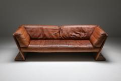  Durlet Leather Sofa by Durlet Belgium 1970s - 1320439