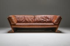  Durlet Leather Sofa by Durlet Belgium 1970s - 1320441