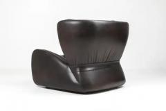  Durlet Pasha Lounge Chairs by Durlet in Dark Chocolate Leather - 3377468