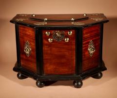  Dutch Colonial Hardwood and Solid Ebony Rare Small Chest - 3264734