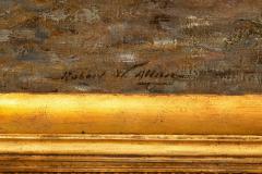  Dutch Herring Fleet Dockside Barbizon Painting by Robert Weir Allan R S A - 4484552