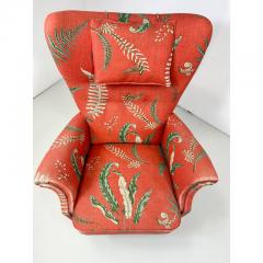  Dux 1950 s Dux Lounge Chair With Vintage Fern Upholstery - 3253079