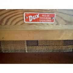  Dux 1950 s Dux Lounge Chair With Vintage Fern Upholstery - 3253089