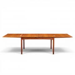  Dux Dux Mid Century Swedish Teak Flip Top Expanding Dining Table - 4679539