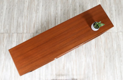  Dyrlund Danish Modern Teak Tambour Door Credenza by Dyrlund - 2685083