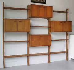  Dyrlund Danish Teak Wall Unit with Desk 1970s - 2140356