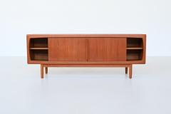  Dyrlund Danish symmetric sideboard in teak Dyrlund Denmark 1960 - 4001482