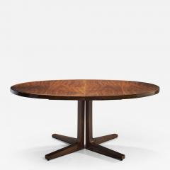  Dyrlund Dyrlund Extendable Dining Table from Solid Wood Denmark ca 1960s - 2784287