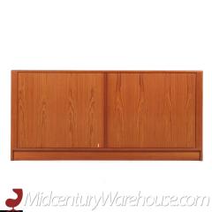  Dyrlund Dyrlund Mid Century Danish Teak Tambour Door Lowboy Dresser - 3688405