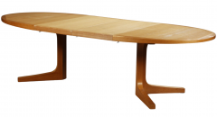  Dyrlund Dyrlund Mid Century Extendable Oakwood Dining Table Denmark - 2591757