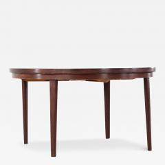  Dyrlund Dyrlund Mid Century Rosewood Lotus Round Expanding Dining Table - 3710275