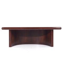  Dyrlund Dyrlund Mid Century Rosewood Skyline Executive Desk - 3831152