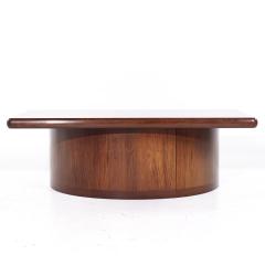  Dyrlund Dyrlund Mid Century Rosewood Skyline Executive Desk - 3831159