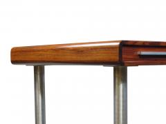  Dyrlund Dyrlund Santos Rosewood Executive Desk with Metal Legs - 2870527