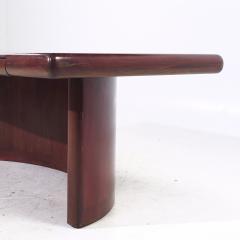  Dyrlund Dyrlund Skyline Mid Century Danish Rosewood Executive Desk - 4036699