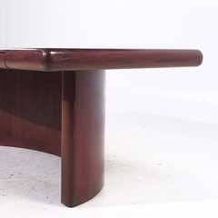  Dyrlund Dyrlund Skyline Mid Century Danish Rosewood Executive Desk - 4703267