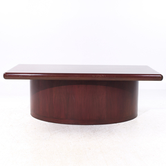  Dyrlund Dyrlund Skyline Mid Century Danish Rosewood Executive Desk - 4703269