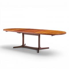  Dyrlund Dyrlund Style Mid Century Danish Rosewood Expanding Dining Table With 2 Leaves - 4650811
