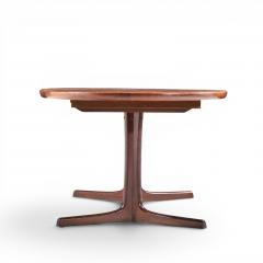  Dyrlund Dyrlund Style Mid Century Danish Rosewood Expanding Dining Table With 2 Leaves - 4650812