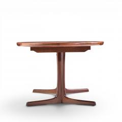  Dyrlund Dyrlund Style Mid Century Danish Rosewood Expanding Dining Table With 2 Leaves - 4650813