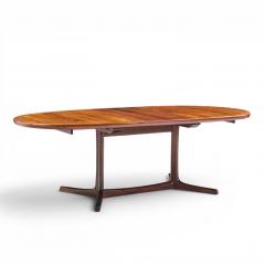  Dyrlund Dyrlund Style Mid Century Danish Rosewood Expanding Dining Table With 2 Leaves - 4650817