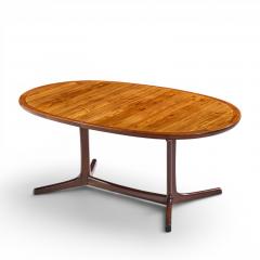  Dyrlund Dyrlund Style Mid Century Danish Rosewood Expanding Dining Table With 2 Leaves - 4650818
