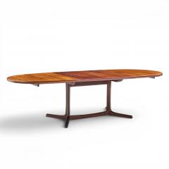  Dyrlund Dyrlund Style Mid Century Danish Rosewood Expanding Dining Table With 2 Leaves - 4650872