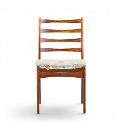  Dyrlund Dyrlund Style Mid Century Rosewood Dining Chairs Set of 6 - 4650834
