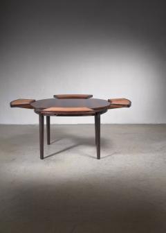  Dyrlund Dyrlund flip flap Lotus dining table Denmark 1960s - 2979000