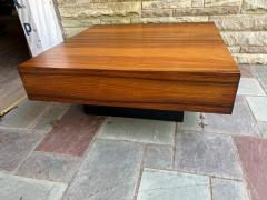  Dyrlund Milo Baughman Style Dyrlund Mid Century Danish Rosewood Maple and Teak Coffee - 4561178