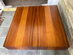  Dyrlund Milo Baughman Style Dyrlund Mid Century Danish Rosewood Maple and Teak Coffee - 4561215