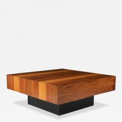  Dyrlund Milo Baughman Style Dyrlund Mid Century Danish Rosewood Maple and Teak Coffee - 4561417