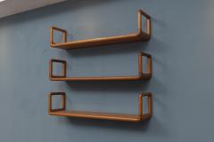  Dyrlund Scandinavian Modern Teak Wall Shelves by Dyrlund - 3214270