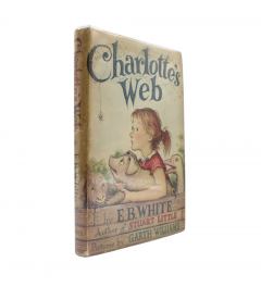  E B White Charlottes Web by E B White First Edition in Original Dust Jacket 1952 - 3787196