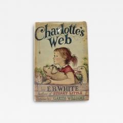  E B White Charlottes Web by E B White First Edition in Original Dust Jacket 1952 - 3789592