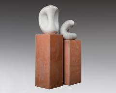  E F E F Abstract Sculpture in White Marble Italy 2020 - 2017786