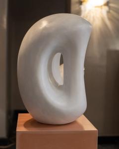  E F E F Abstract Sculpture in White Marble Italy 2020 - 2017790