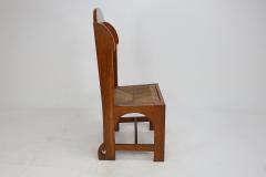  E G Punnett E G Punnett attributed Probably Made by William Birch An Oak Wing Back Chair - 4191659