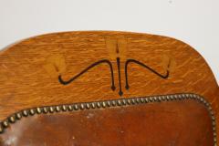  E G Punnett E G Punnett attributed Probably Made by William Birch An Oak Wing Back Chair - 4191661