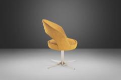  E P Ciani Set of Two 2 Italian Modern Swiveling Accent Chairs - 2547354