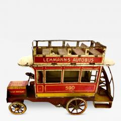  E P Lehman Co Lehman Autobus German WindUp Toy By The Ernest Paul Lehman Company Circa 1903 - 3769436