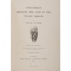  EDWARD WHYMPER Scrambles amongst the Alps in the Years 1860 69 BY EDWARD WHYMPER - 3128347