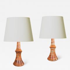  EGO Stengods Pair of Table Lamps by Bruno Karlsson for EGO - 4595361
