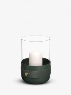 ELDVARM EMMA CANDLE HOLDER IN GLASS AND STEEL - 3571632
