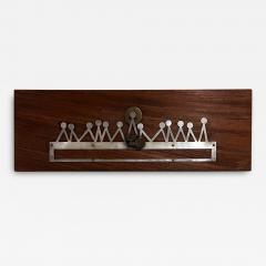  EMAUS 1960s Emaus Large Last Supper Abstract Wall Plaque Mexico - 3315564