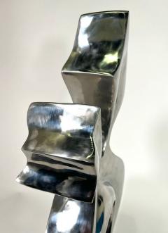  EVELYNE BRADER FRANK Joy Swiss Modern Stainless Steel Abstract Sculpture Evelyne Brader Frank - 4604875