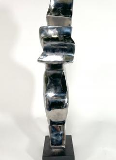  EVELYNE BRADER FRANK Joy Swiss Modern Stainless Steel Abstract Sculpture Evelyne Brader Frank - 4604877